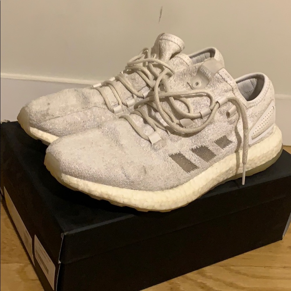 Adidas Pureboost x Wish - White / Glow in the dark